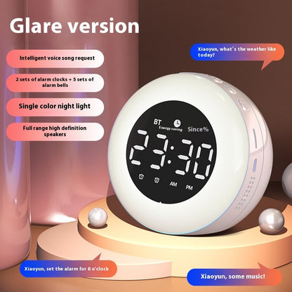 Intelligent Bluetooth Alarm Clock Audio AI Voice Assistant